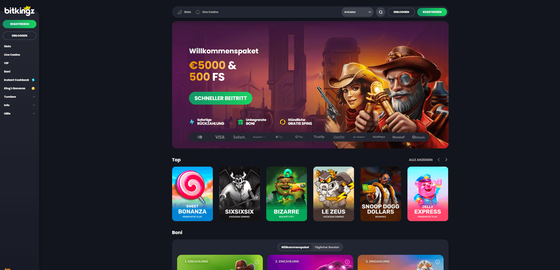 Bitkingz Casino ohne OASIS
