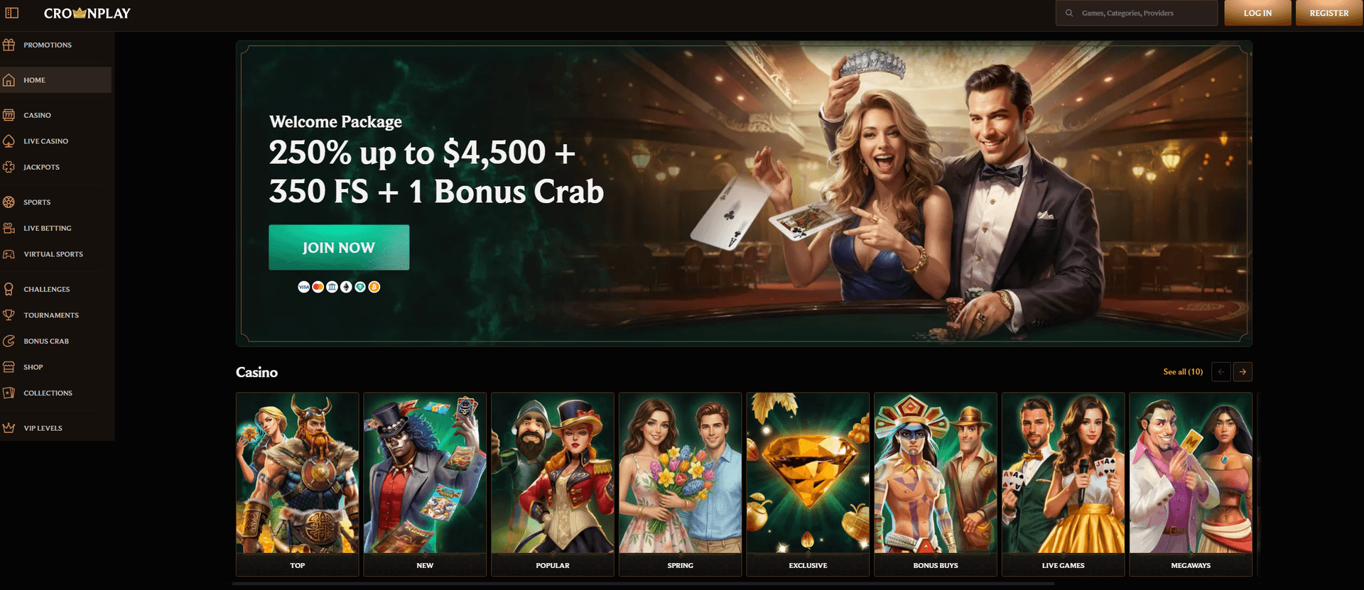 CrownPlay Casino ohne OASIS